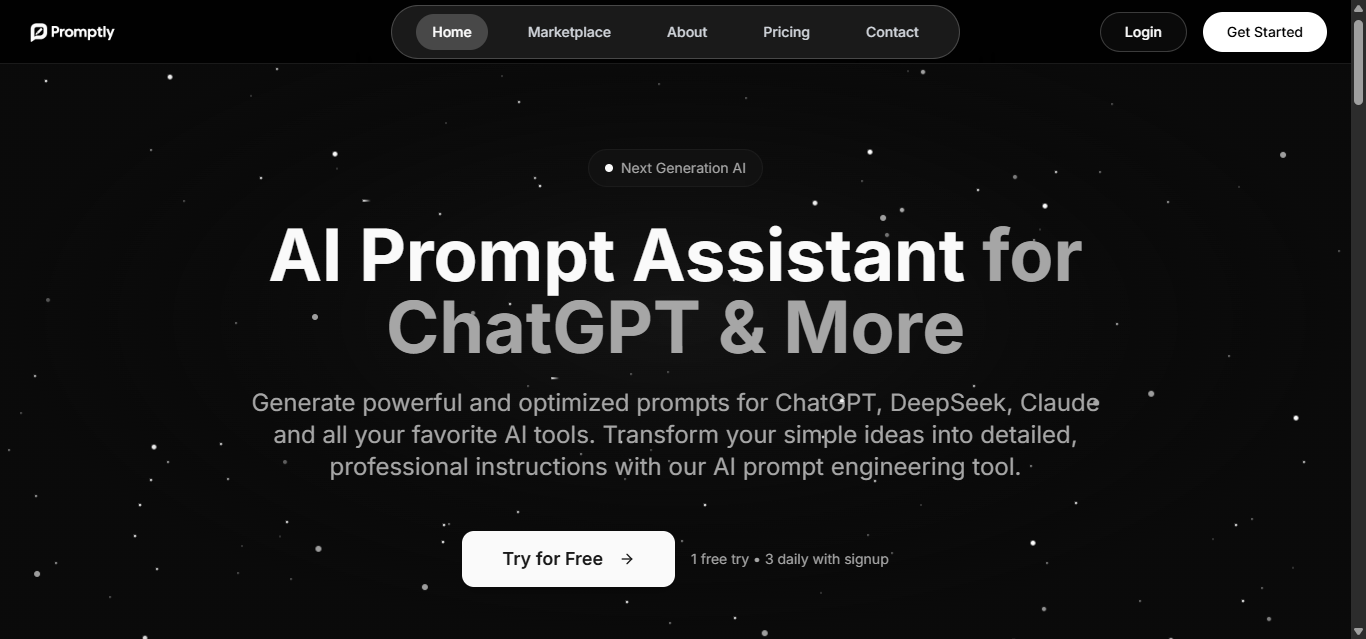 Promptly Ai Prompt Assistant